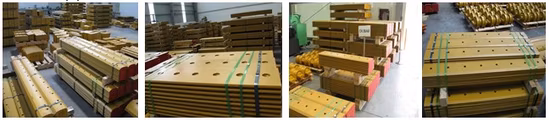 Filos de corte de excavadora de aleación de magnesio y aleación de aluminio de fundición a presión de alta calidad personalizados