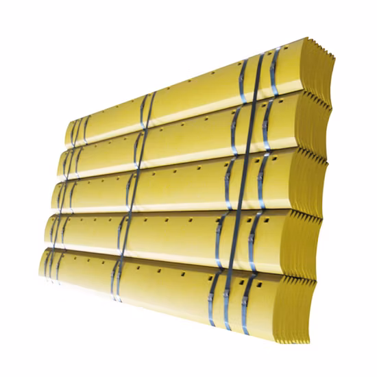 Precio del filo del cucharón de excavadora de la cuchilla 7D1577 de la motoniveladora del tratamiento térmico